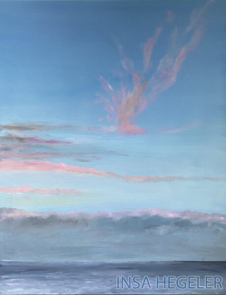 Pastell über dem Atlantik